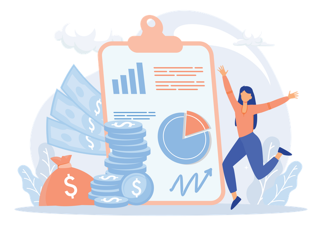 Increase Profit  Illustration