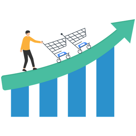 Increase sales or profit  Illustration