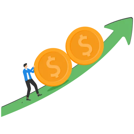 Increasing profit  Illustration