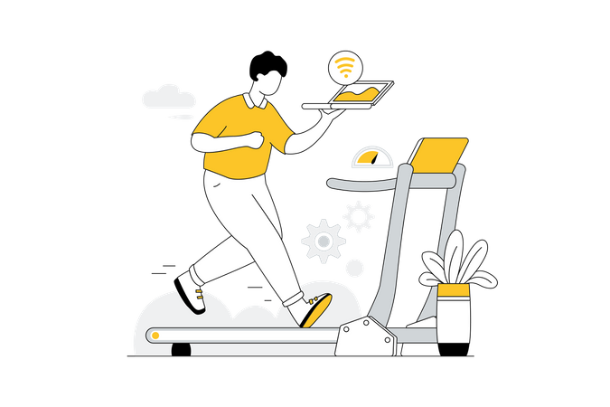 Increasing Website Performance  Illustration