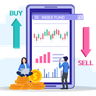illustrations of index fund