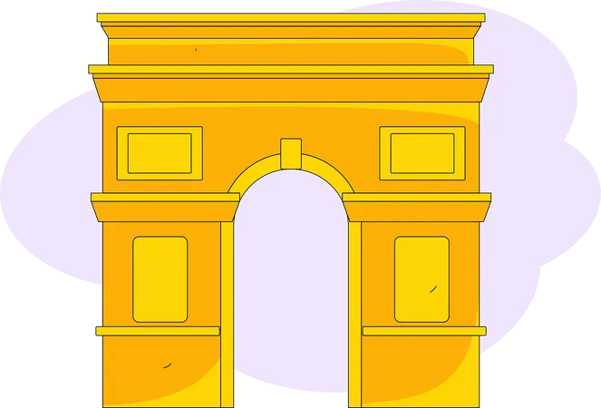 Portão da Índia  Ilustração
