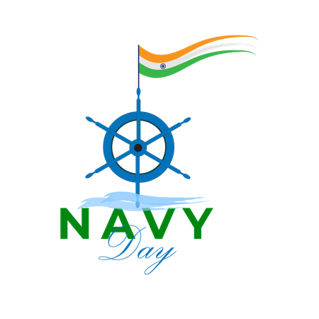 India navy day  Illustration