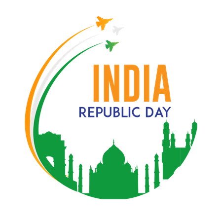 India Republic day  Illustration