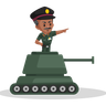 army tank illustration