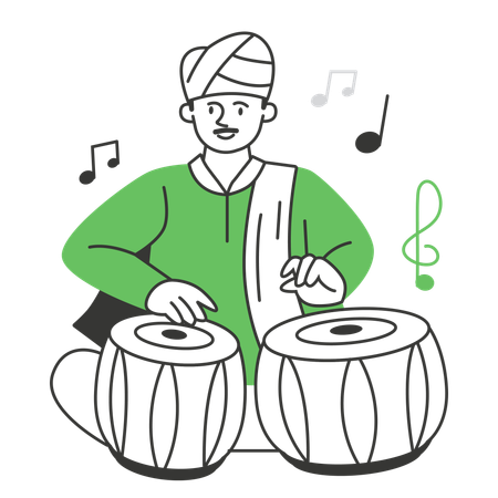 Indian Culture  Illustration