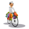 illustration for indian dabbawala