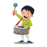 illustration drummer boy