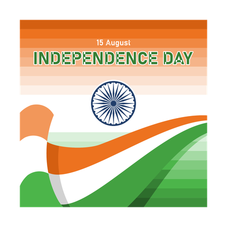 Indian Independence Day  Illustration