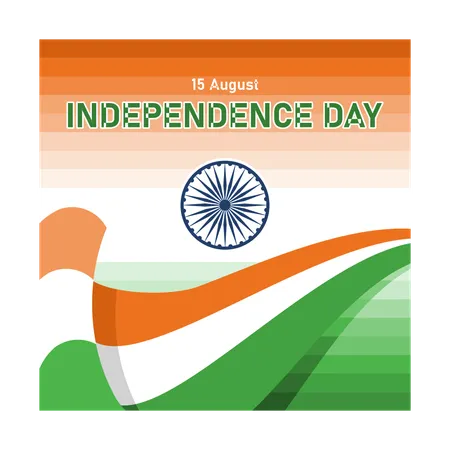 Indian Independence Day  Illustration