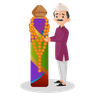 marathi people illustration free download