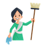 ready to clean illustration svg