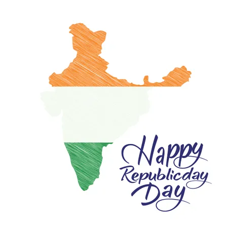 Indian Republic Day Concept  Illustration