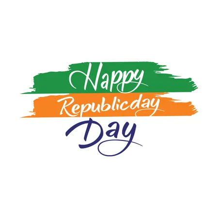 Indian Republic Day Concept  Illustration