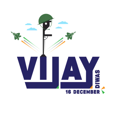 Indian Vijay Diwas  Illustration