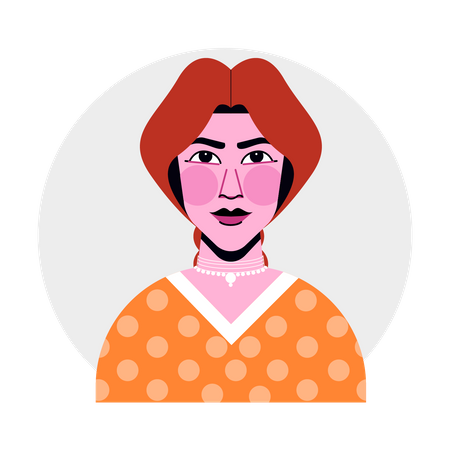 Indian Woman  Illustration