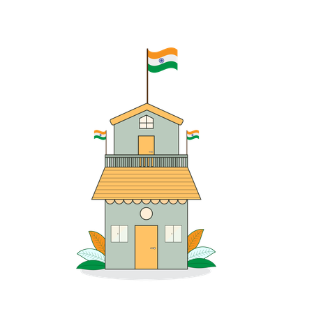 India's Independence Day  Illustration