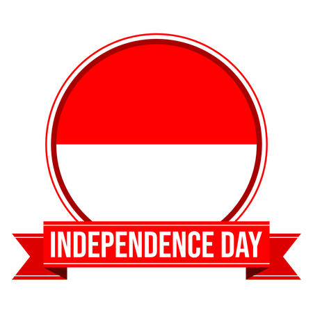 Día de la Independencia de Indonesia  Ilustración