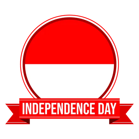 Día de la Independencia de Indonesia  Ilustración