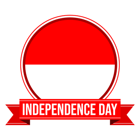 Indonesia independence day  일러스트레이션