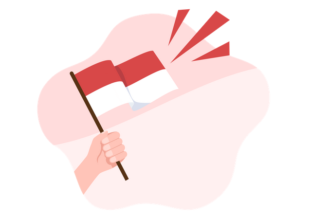 Indonesia Independence Day Celebration  Illustration