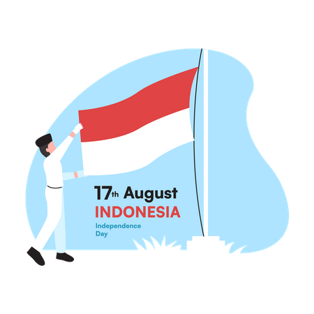 Indonesia Independence Day  Illustration