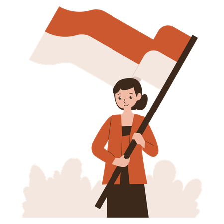 Indonesian heroes  Illustration