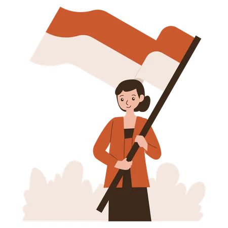 Indonesian heroes  Illustration
