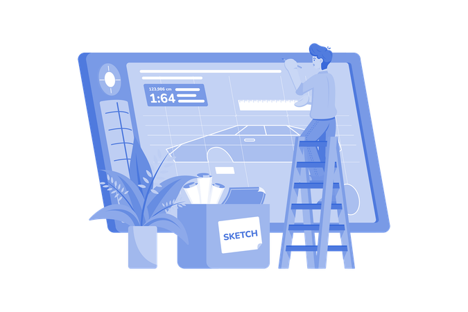 Industrial Designer  Illustration