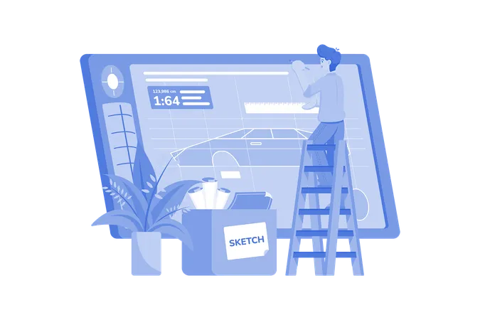 Industrial Designer  Illustration