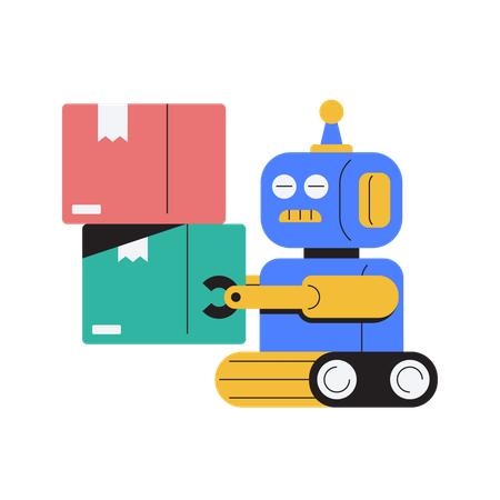 Industrial Robotics  Illustration