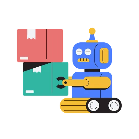Industrial Robotics  Illustration