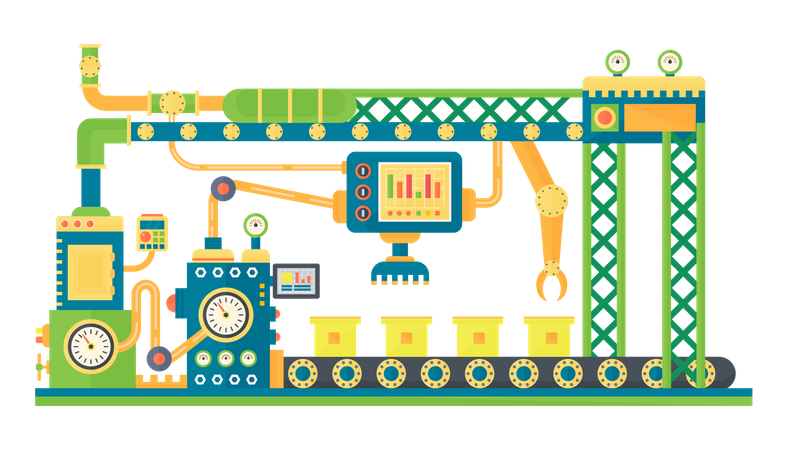 Industrie  Illustration