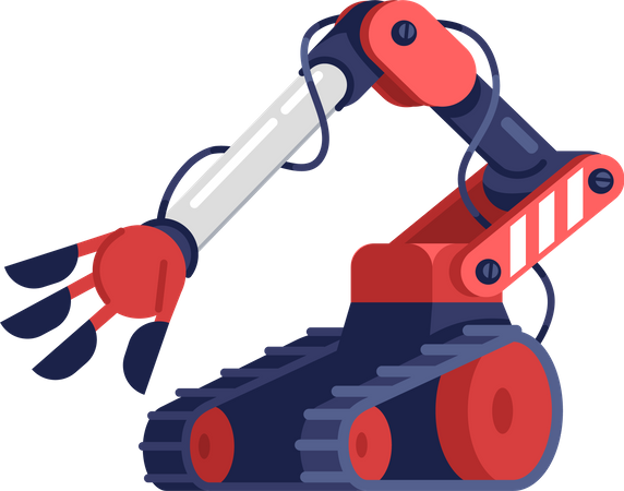 Industrieroboter  Illustration
