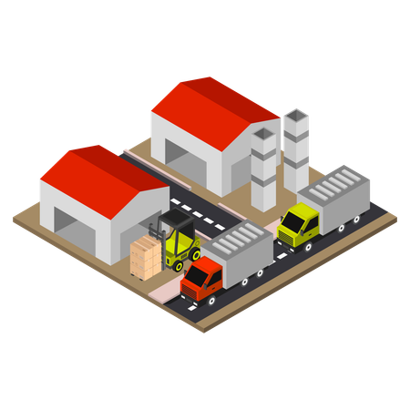 Industry  Illustration