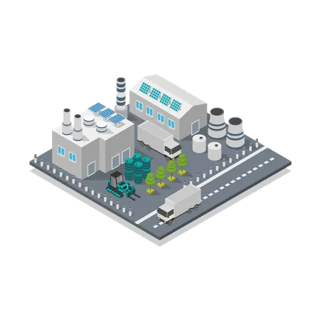 Industry  Illustration