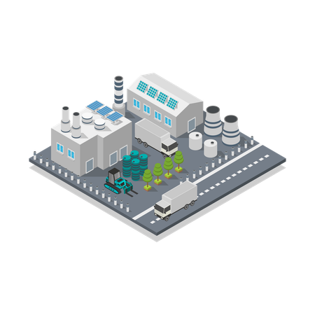 Industry  イラスト