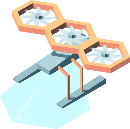 Industry Smart Machinery  Illustration