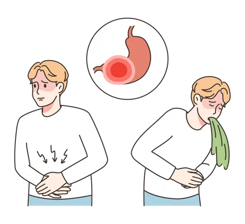 Infecção renal  Ilustração