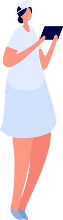 Infirmière  Illustration