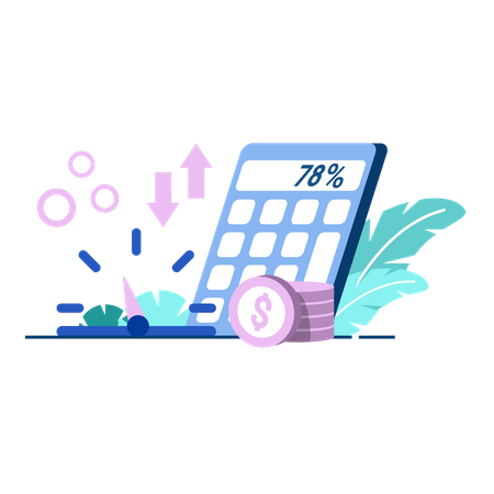 Inflation adjusted return  Illustration