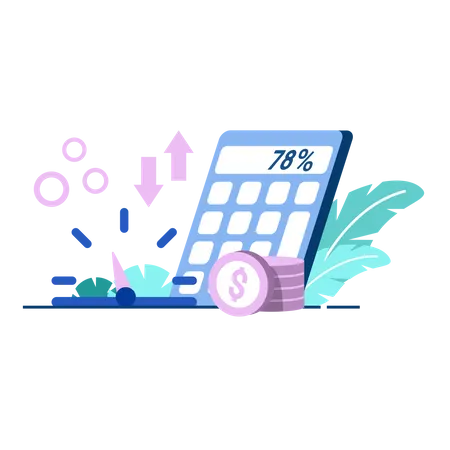 Inflation adjusted return  Illustration