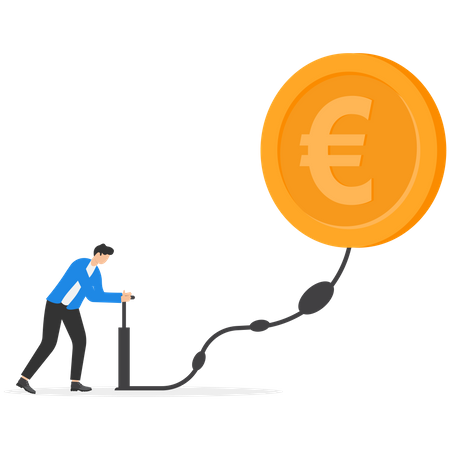 L'inflation en Europe  Illustration