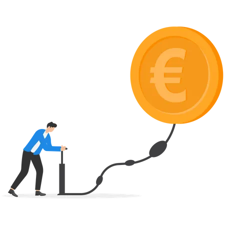 L'inflation en Europe  Illustration