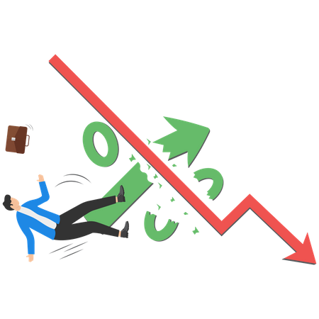 Inflation remains high while interest rates hike  Illustration