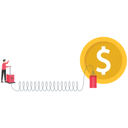 Inflation the Ruble Economie  Illustration