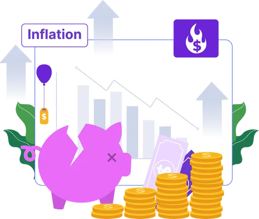 Inflationsrate  Illustration