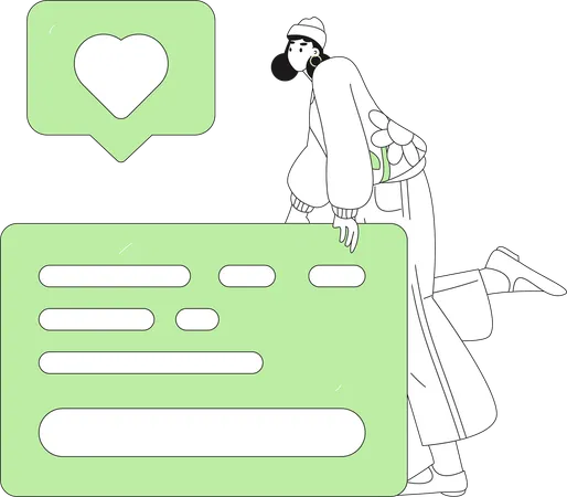 Influencer Marketing  Illustration