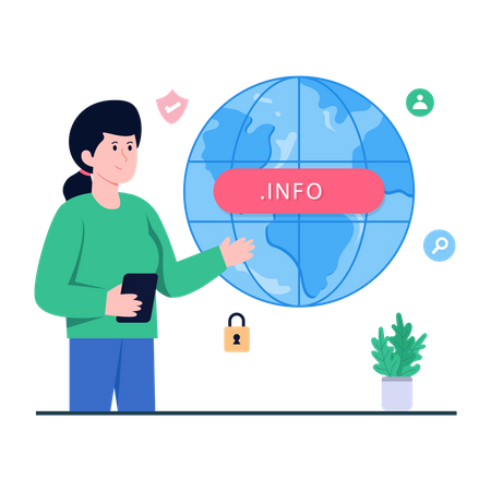 Info Domain  Illustration