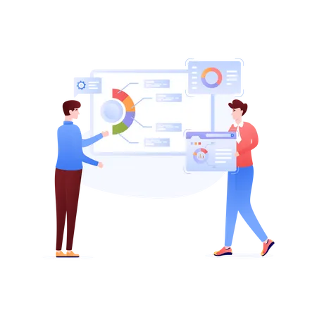 Infografias de negocios  Ilustración